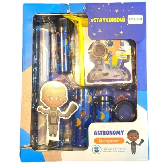 BROWN TOY BOX DADISI ACADEMY DRE/ASTRONOMY STEAM KIT - Picture 1 of 4